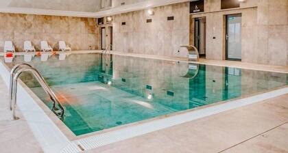 Appartement Ă DziwnĂłw avec Vue sur RiviĂšre et Spa