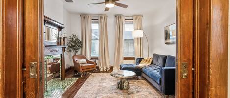 Townhome, 2 Queen Beds, Kitchen, Garden View (German Charm 1) | Living area