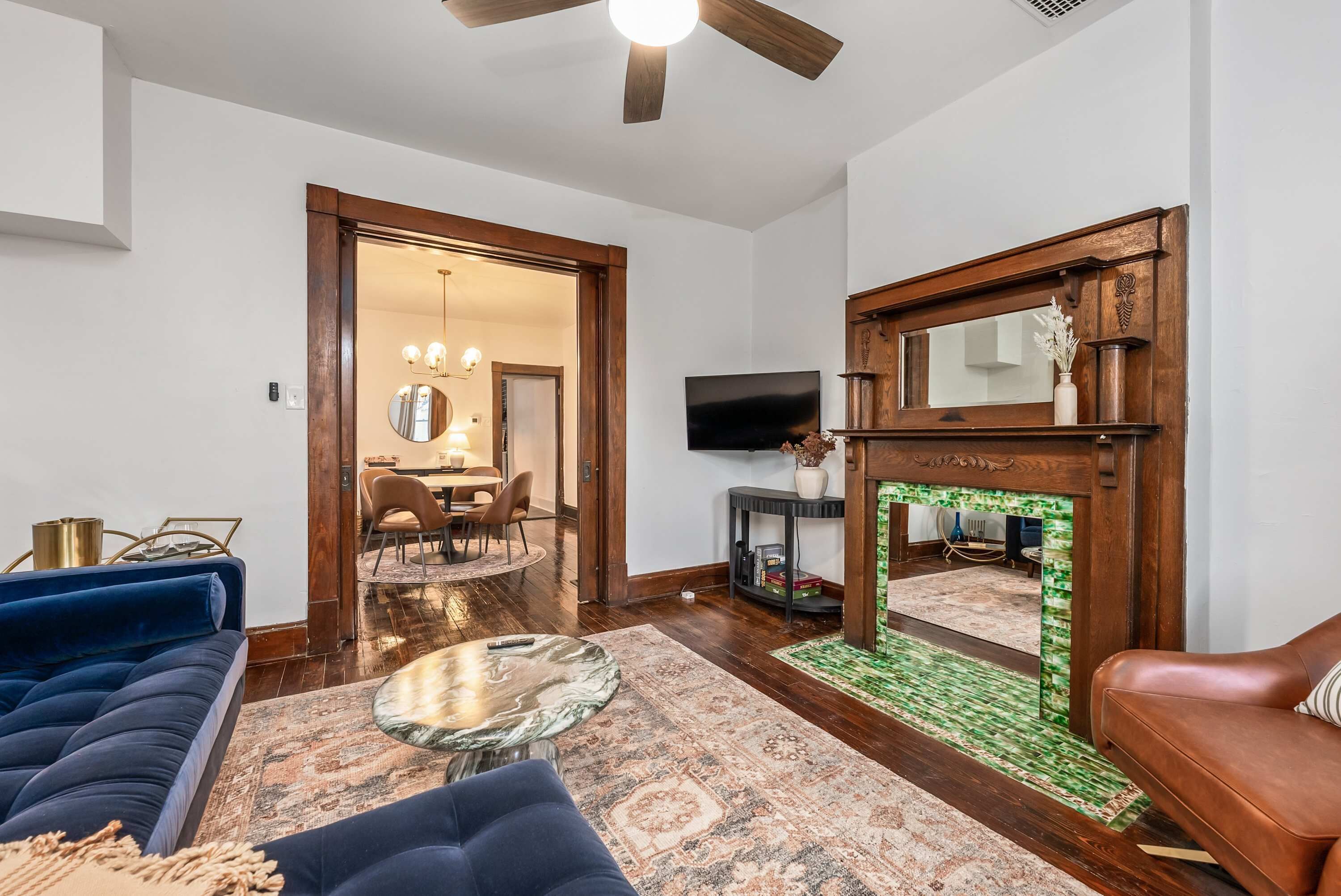 House, Multiple Beds, Kitchen, City View (German Charm Suites) | Living area | 42-inch flat-screen TV with digital channels