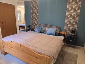 2 Schlafzimmer, Bügeleisen/Bügelbrett, kostenloses WLAN, Bettwäsche