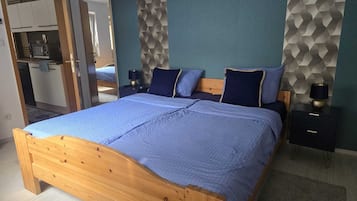 2 Schlafzimmer, Bügeleisen/Bügelbrett, kostenloses WLAN, Bettwäsche