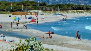 Beach nearby, white sand