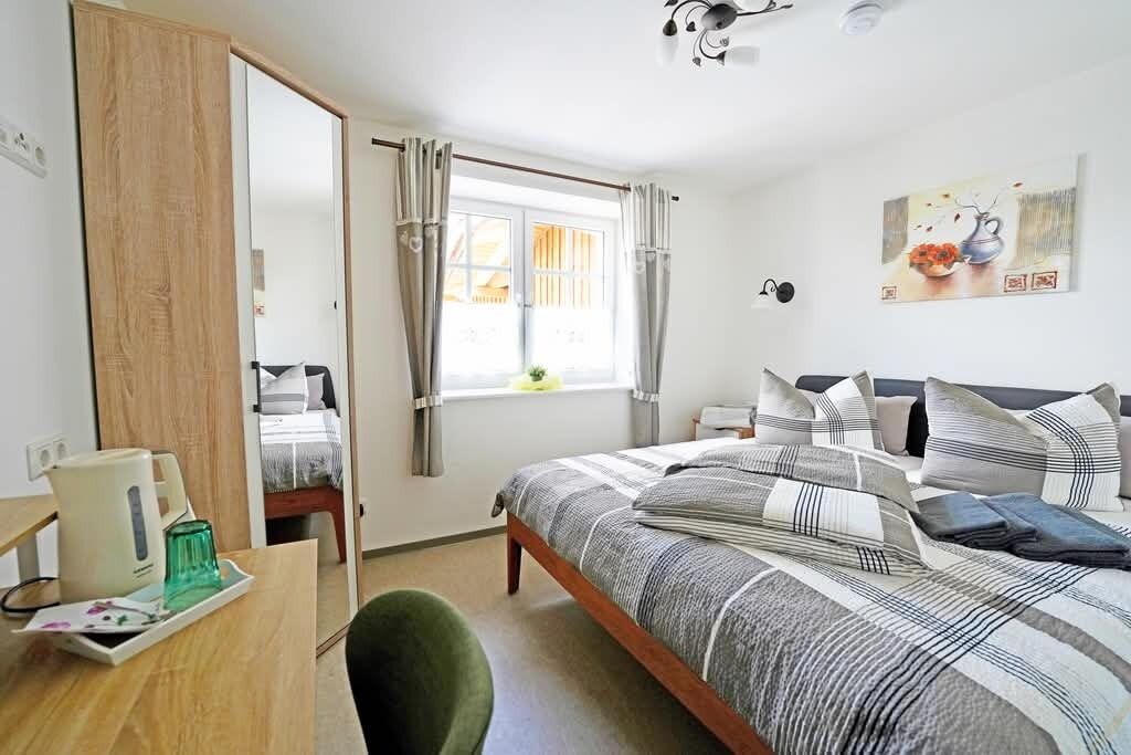 Comfort-Doppelzimmer, Nichtraucher, Gartenblick | Verdunkelungsvorhänge, schallisolierte Zimmer, kostenloses WLAN