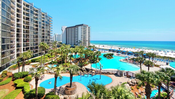 Unclassified image, 1 of 57, button - ⛱️Stunning Beach Front Views-11 Pools-Leeward 403 at Edgewater⛱️ (Panama City)