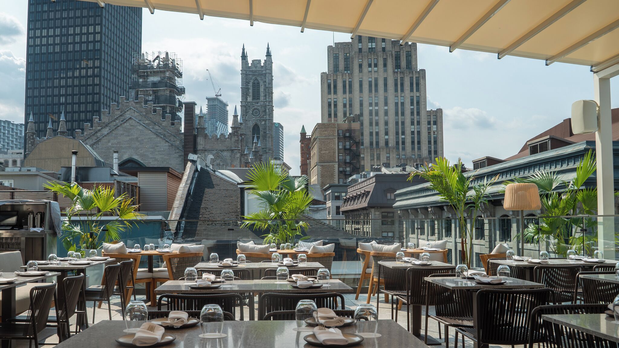 Rooftop terrace