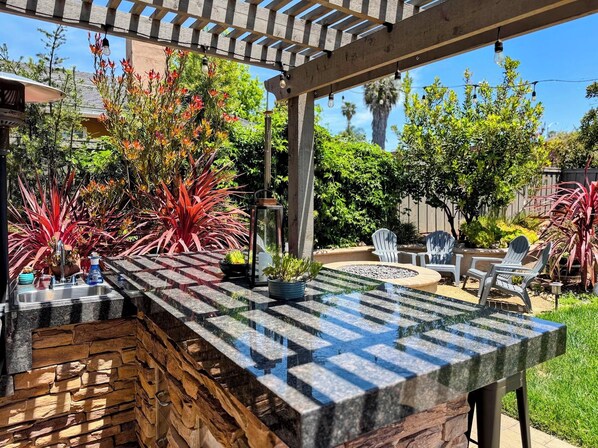 Enceinte de l’hébergement