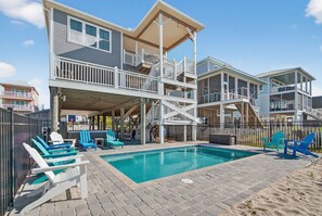 A heated pool - Beachfront, Private Pool, Pet Friendly, Secluded Beaches of Indian Pass (Indian Pass)