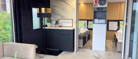 บ้านเคลื่อนที่ | ห้องนั่งเล่น