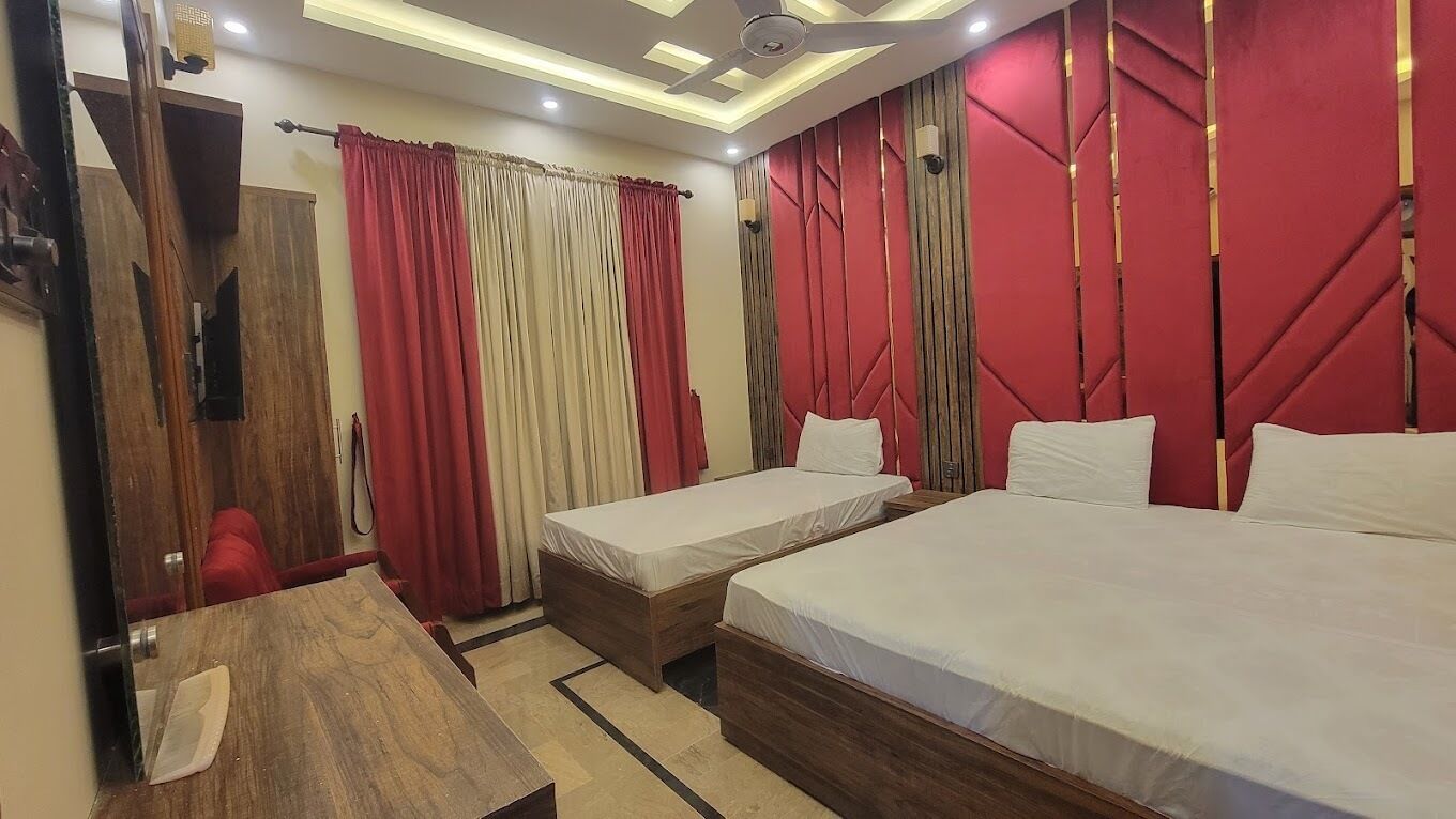 华丽双人房, 城市景观 | 隔音、熨斗/熨板、免费 WiFi