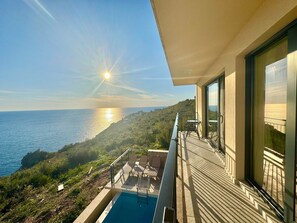 View from room - Apartments Azimut Rezevici (Petrovac)