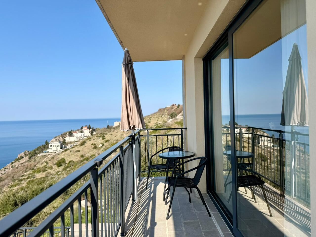 Utsikt fra overnattingsstedet