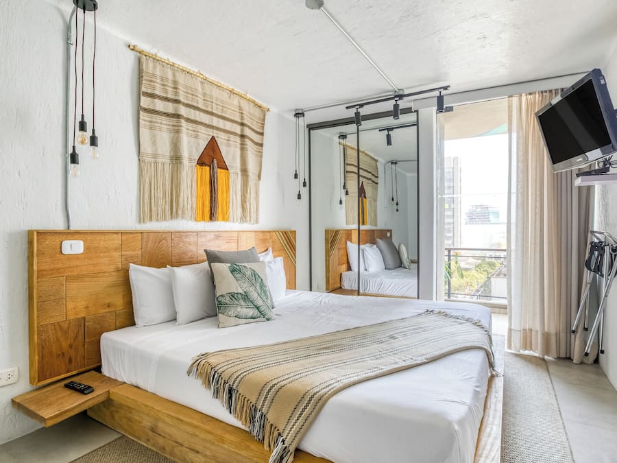 1 habitación, espacio para trabajar con laptop y wifi gratis