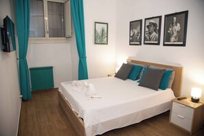 1 室のベッドルーム、アイロン / アイロン台、旅行用ベビーベッド、WiFi