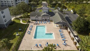Pool - Kissimmee 3BR Condo | Near Disney & Universal (KISSIMMEE)
