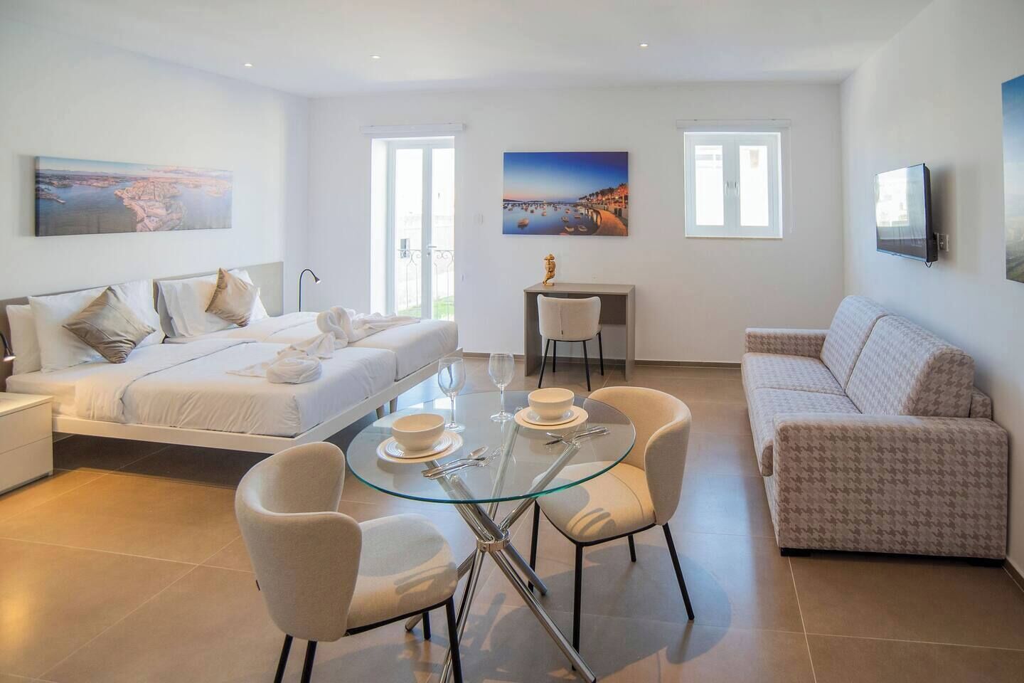 1 habitación, wifi, ropa de cama y acceso para silla de ruedas 