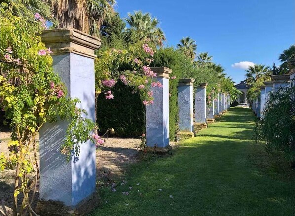 Overnattingsstedets uteområder