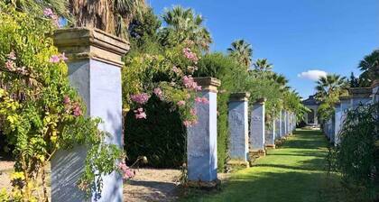 Nineteenth-century house with adjoining historic garden on the Stagnone of Marsala