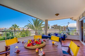 アパートメント | 屋外ダイニングエリア