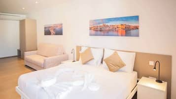 1 bedroom, WiFi, bed sheets, wheelchair access