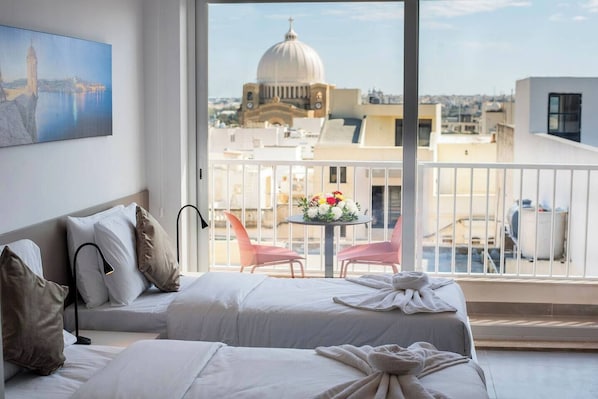 1 bedroom, iron/ironing board, WiFi, bed sheets - Orbis Boutique Studios by Holi (Qormi)