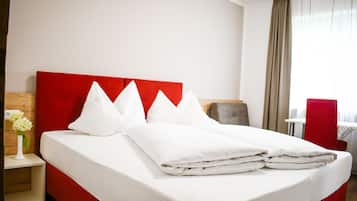 Comfort-Doppelzimmer | Allergikerbettwaren, kostenloses WLAN