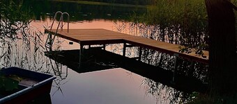 Peaceful oasis with private jetty in the beautiful Uckermark