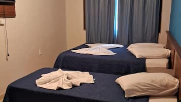 Free WiFi, bed sheets