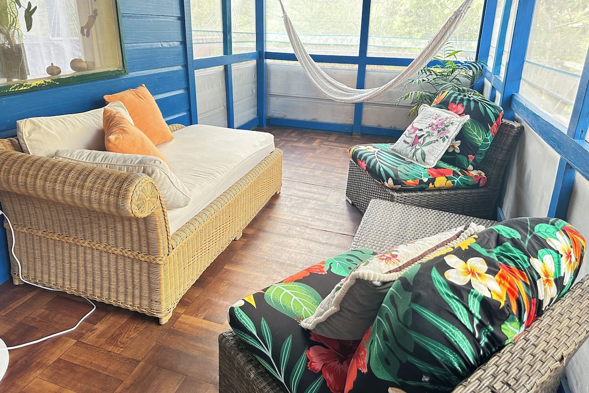 Suite Ăconomique, vue fleuve | Terrasse/Patio