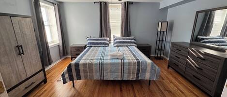 2 soverom, strykejern/-brett, wi-fi og sengetøy