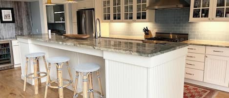 House, Multiple Beds, Pool Access, Pool View | Private kitchen | Coffee/tea maker