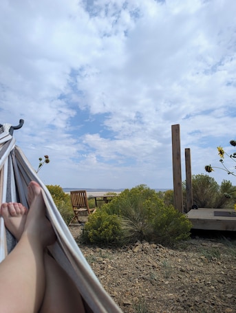 Property grounds. Dark Sky High Desert Cabin · Alvord Desert Playa Access