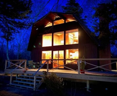 Blue Heron Farm Waterfront Chalet