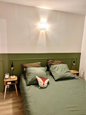 1 Schlafzimmer, Bügeleisen/Bügelbrett, kostenloses WLAN, Bettwäsche