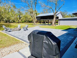 Terrace/patio - Secluded 5 Acre Family-Friendly Escape (Bradenton)