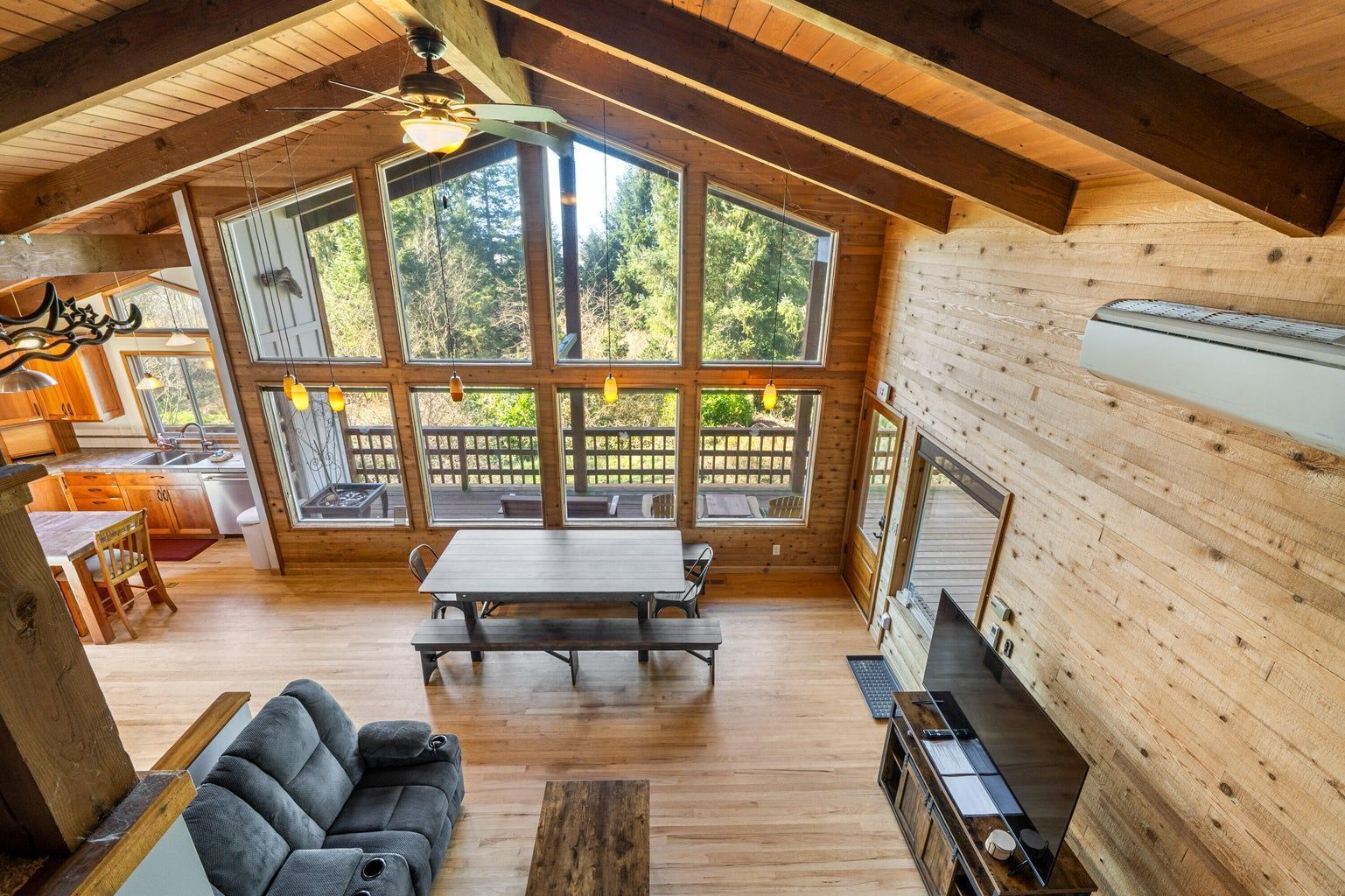 Televisie en een kantoor