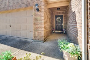Exterior detail - Suburban Home in Magnolia w/ Fenced Yard (Magnolia)