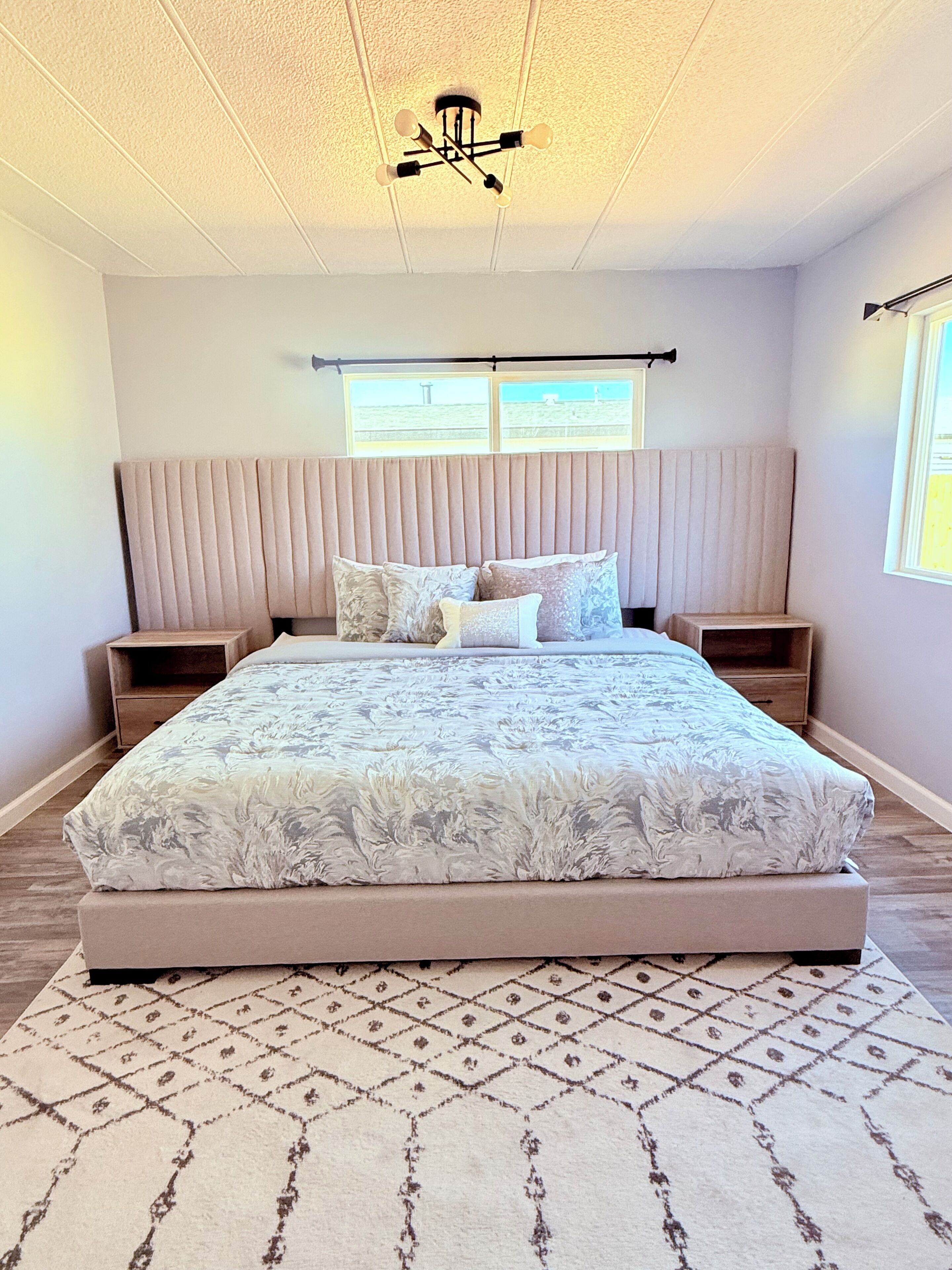 3 bedrooms, iron/ironing board, free WiFi, bed sheets