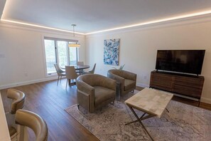 Condo, Multiple Beds, Pool Access, Pool View | Living area - Wilmington Avenue 50 #102 (Rehoboth Beach)