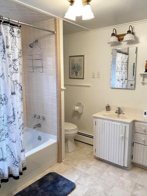 Cottage, Multiple Beds, Kitchen, Garden View | Bathroom - Stockley Street 120 (Rehoboth Beach)