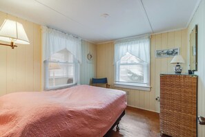 Apartamento, várias camas, cozinha, vista para o jardim | 2 quartos, individualmente decorados, individualmente mobiliados