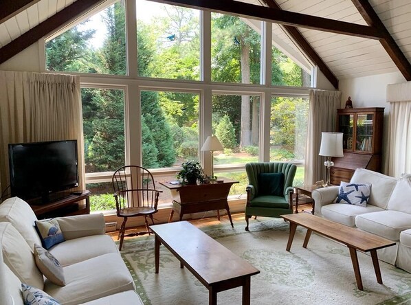 Cottage, Multiple Beds, Patio, Garden View | Living area - Fields END Road 60 (Rehoboth Beach)