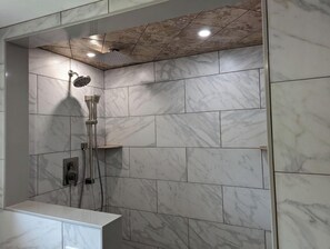 House, Multiple Beds, Fireplace, Garden View | Bathroom - Bayard Avenue 707 (Rehoboth Beach)