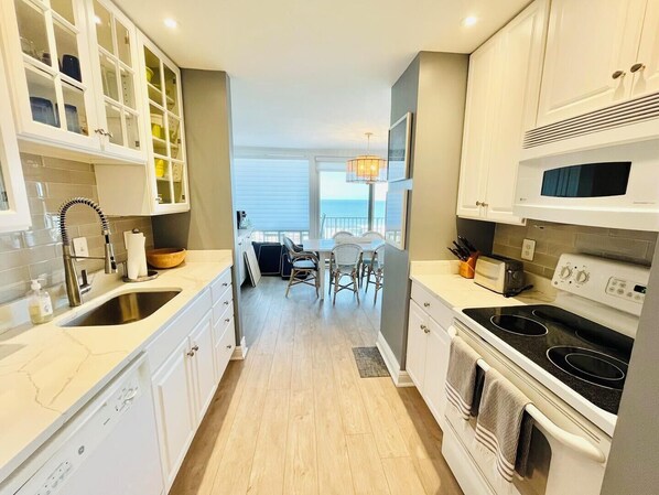 Condo, Multiple Beds, Balcony, Ocean View | Private kitchen | Coffee/tea maker - Ocean Drive 21702 (Rehoboth Beach)