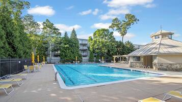 Seasonal outdoor pool
