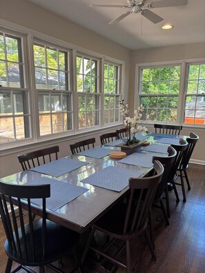 House, Multiple Beds, Kitchen, Garden View | Dining - Cookman Street 10 (Rehoboth Beach)