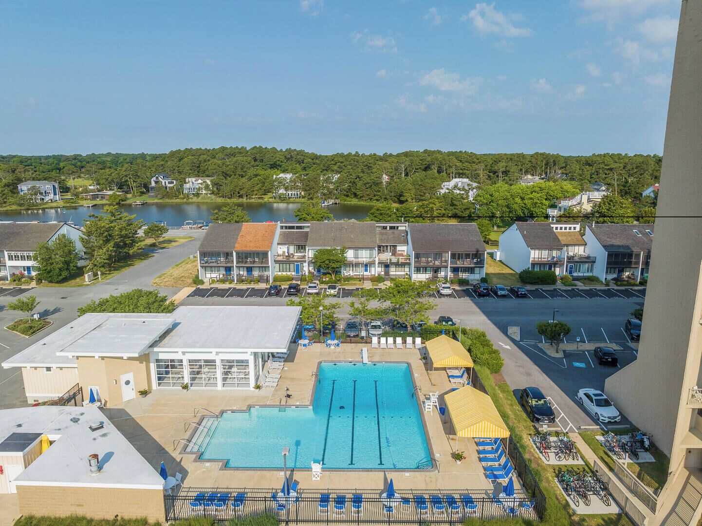 Seasonal outdoor pool