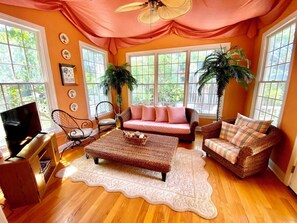 House, Multiple Beds, Patio, Garden View | Living area - Columbia Avenue 23 (Rehoboth Beach)