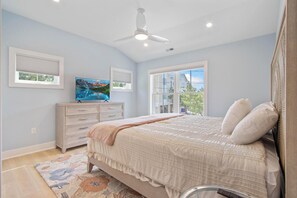 House, Multiple Beds, Fireplace, Garden View (BEACH AVENUE 23) | 5 bedrooms, individually decorated, individually furnished - Beach Avenue 23 (Dewey Beach)