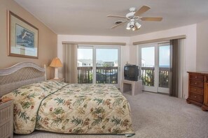 Townhouse, flere senger, balkong, havutsikt | 4 soverom, individuelt dekorert og individuelt innredet