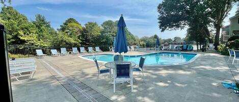 Seasonal outdoor pool